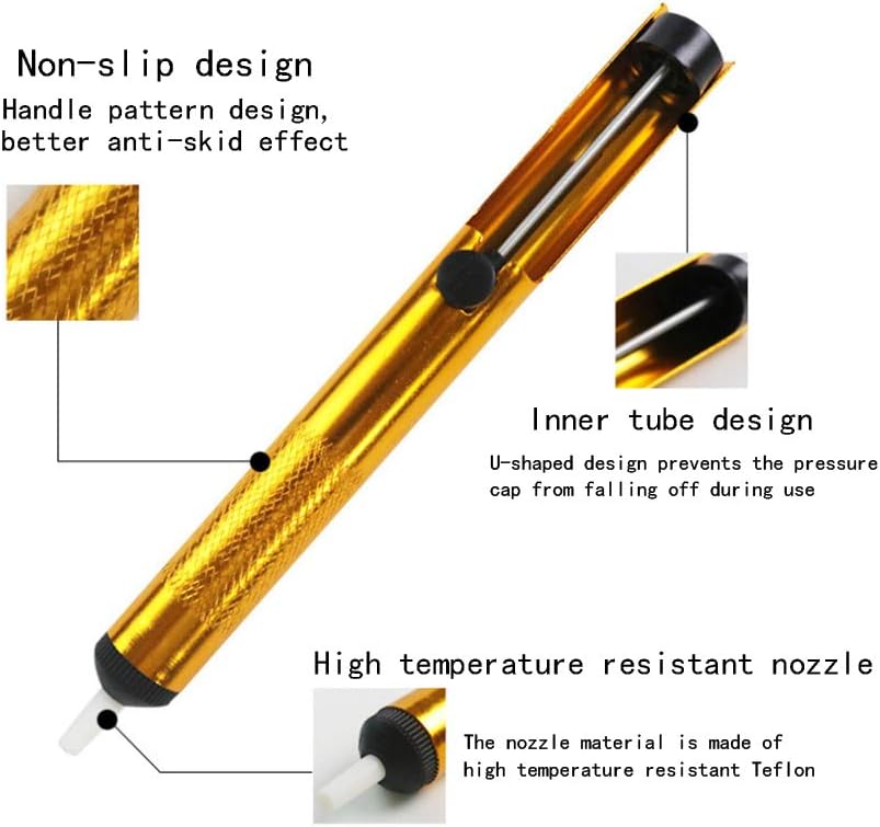 Professional welding tools and desoldering tool sets (11 pieces), desoldering pumps, desoldering wicks, wire cutters, tweezers, soldering iron auxiliary accessories - Image 2