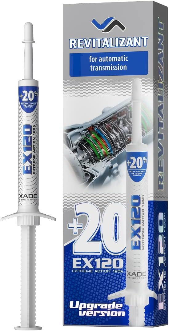 XADO EX120 Automatic Transmission Fix - Treatment for CVT & Other Gearbox Types | ATF Additive & Protectant - Reduces Sticking, Shudder and Slipping
