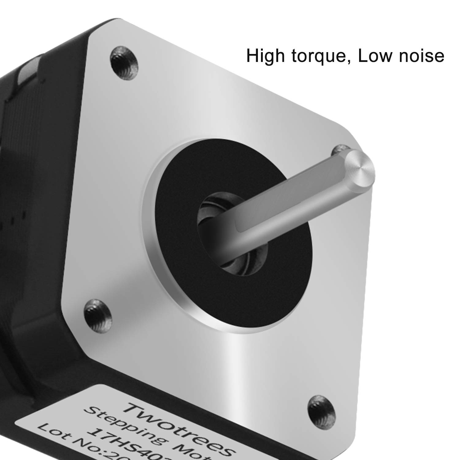 Twotrees Nema17 Stepper Motor 17HS 4023 Stepper Motor Bipolar 42 Motor 4-Lead Wire with 1m Cable 23mm 42BYGH 1.5A Motor for CNC XYZ 3D Printer - Image 2