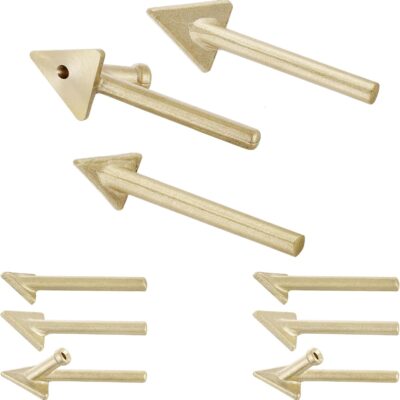 9PCS Plastic Welding Replacement Tips, Soldering Iron Gun Tips 80 Watt, Triangular Copper Head Welder Soldering Brazing Equipment for Auto Bumper Repairing