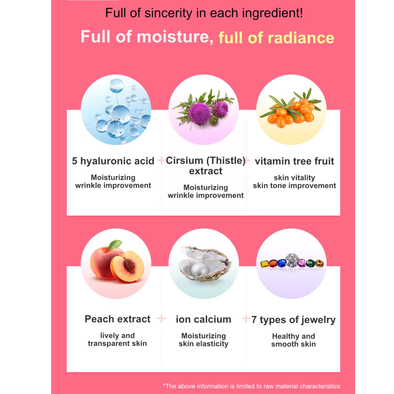 MIBA Ion Calcium Radiant Essence 100ml / 3.38 fl.oz Peachy Moisture Luminous Essence. Moisture that does not dry out. moisture glow. Ingredients of natural origin. Elastic and voluminous skin. - Image 5