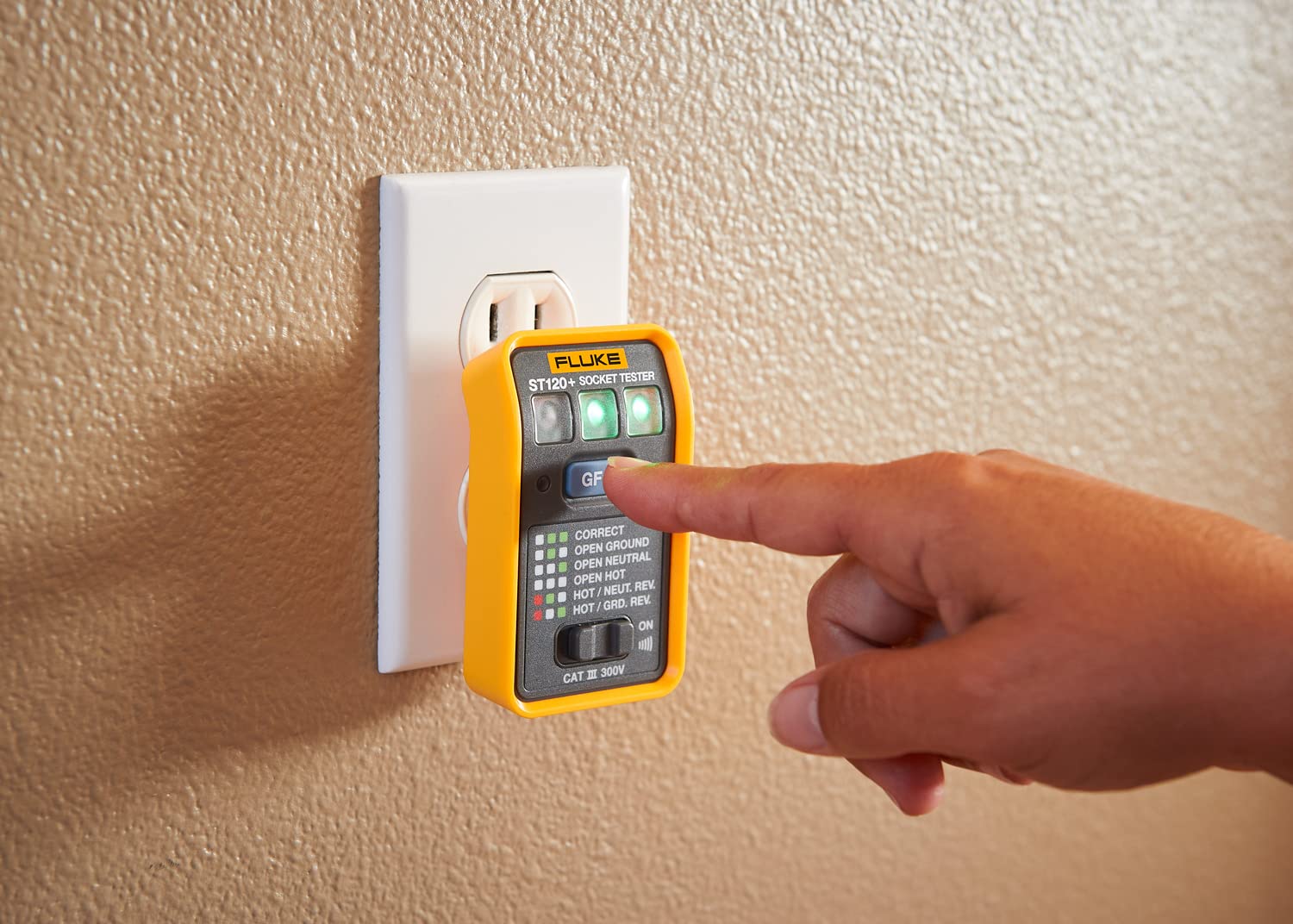 Fluke ST120+ GFCI Socket Tester with Audible Beeper - Image 6