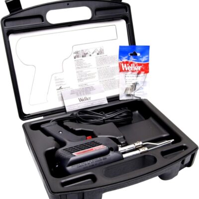 Weller 260 Watt & 200W Professional Soldering Gun Kit with Three Tips and Solder in Carrying Case | D550PK