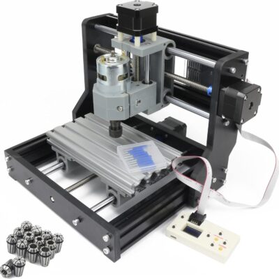 RATTMMOTOR CNC 1610 PRO 3 Axis GRBL Control DIY Mini CNC Router Machine Kit with Offline Controller and 14pcs ER11 Collets CNC Engraving Milling Machine for Cutting Wood Plastic Acrylic PVC PCB