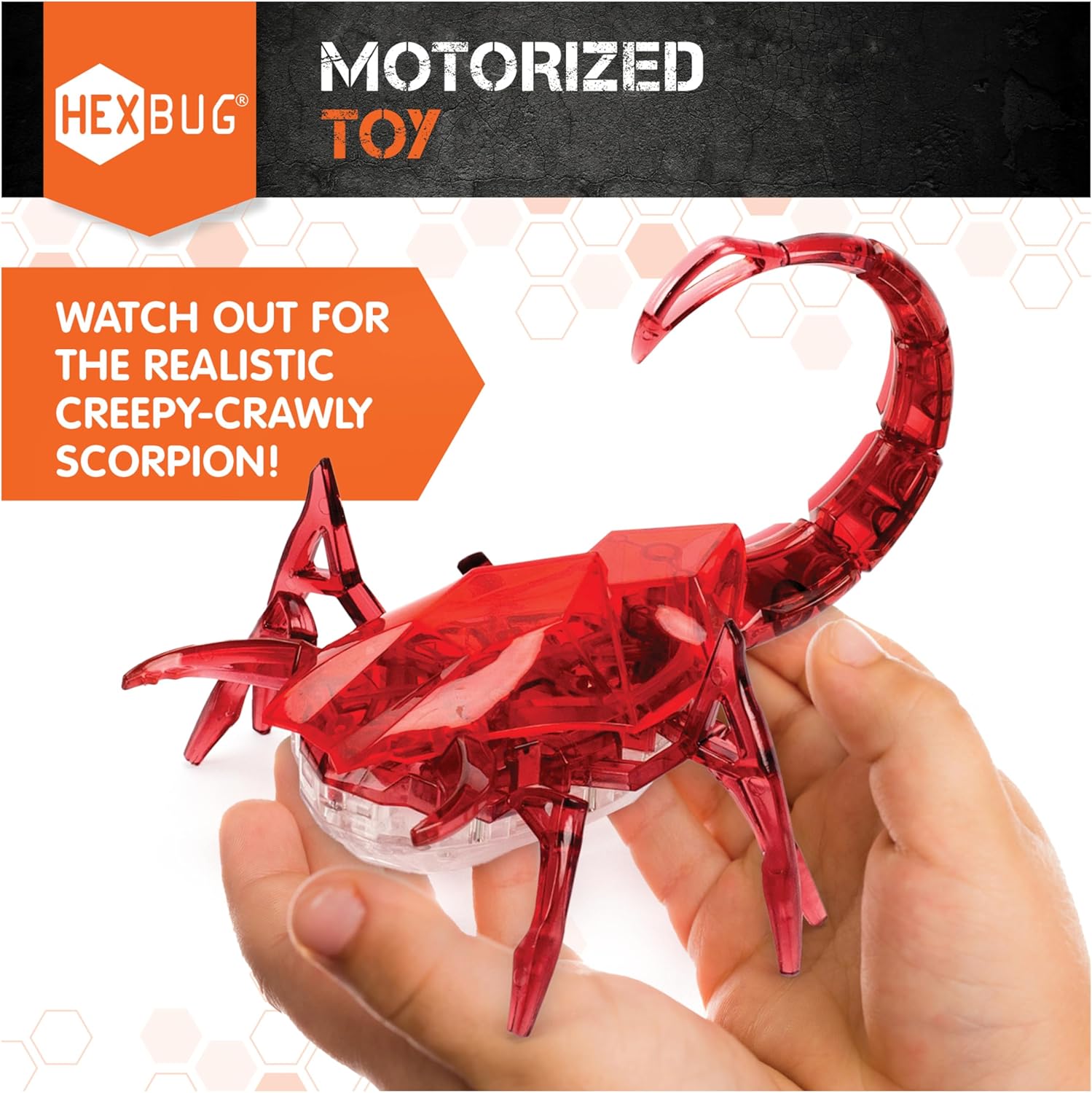 HEXBUG Robotic Scorpion, Autonomous Mechanic Scorpion Toys for Kids, Adjustable Robotic Scorpion Figure, STEM Toys for Boys & Girls Ages 8 & Up, Styles May Vary - Image 3