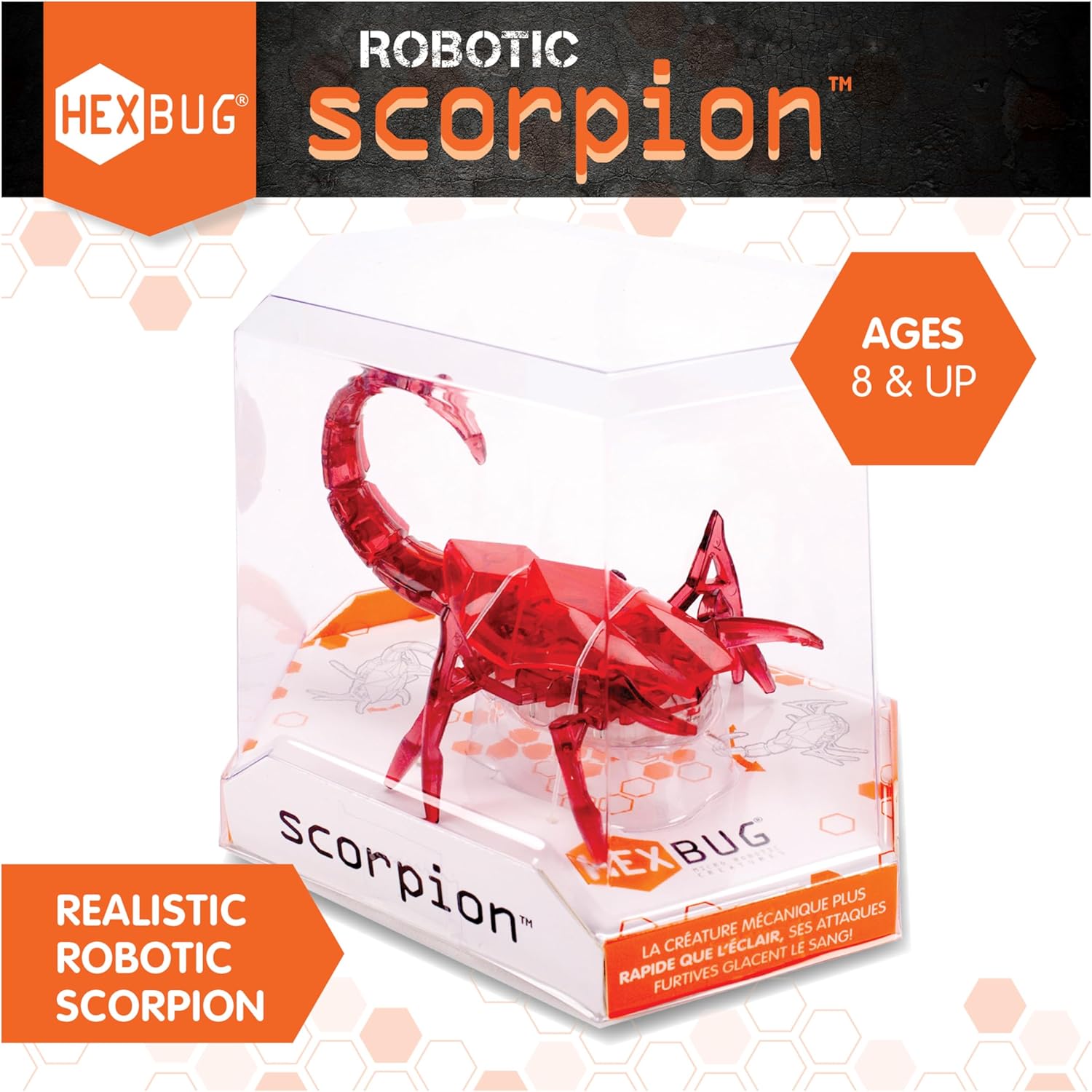 HEXBUG Robotic Scorpion, Autonomous Mechanic Scorpion Toys for Kids, Adjustable Robotic Scorpion Figure, STEM Toys for Boys & Girls Ages 8 & Up, Styles May Vary - Image 2