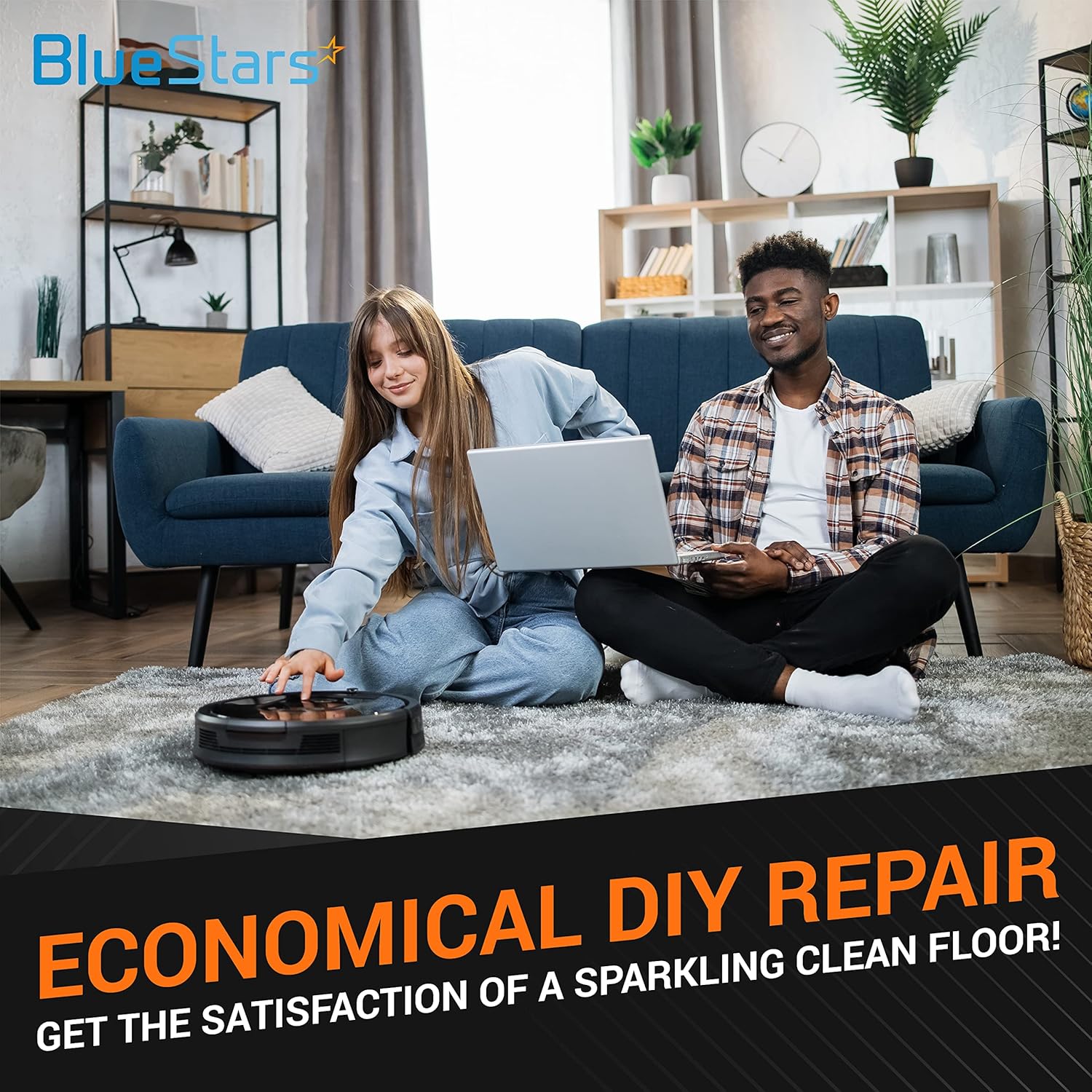 BlueStars Ultra-Durable Robot Vacuum Accessories Kit Replacement Compatible with Ecovacs Deebot OZMO 920, 950, T5, T8 T8 AIVI, T9, N8 N8+ N8 Pro Plus, X1 X1 Turbo X1 Plus, T10 Plus Robot Vacuums - Image 7