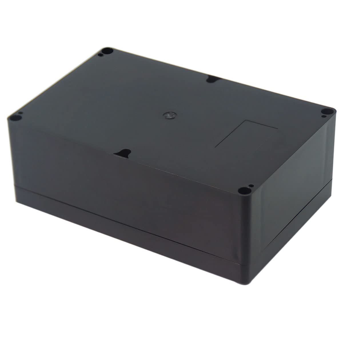 Junction Box, Zulkit Project Box IP65 Waterproof Dustproof ABS Plastic Electrical Boxes Electronic Enclosure Black 9.1 x 5.9 x 3.4 inch(230 x 150 x 85 mm)(Pack of 1) - Image 3