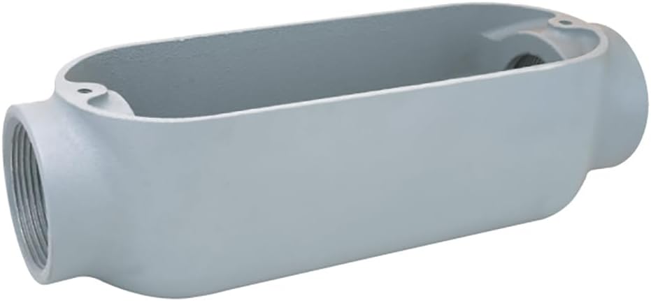 Sigma Electric, Gray Sigma Engineered Solutions ProConnex 02-55642C Rigid Type C Body 3/4-Inch Conduit Fitting, 1-Pack, Size - Image 2