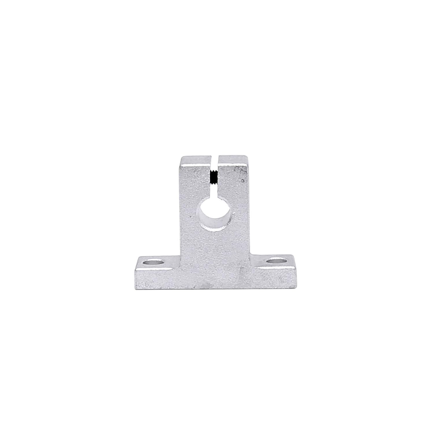 FKG SK8 Aluminum Linear Motion Rail Clamping Guide Support for 8mm Diameter Shaft, Set of 4 - Image 3