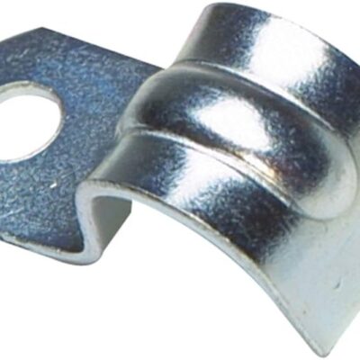 Sigma Engineered Solutions Sigma Electric ProConnex 44919 One-Hole BX Strap 3/8-Inch Conduit Fitting, 10-Pack, Silver, 10