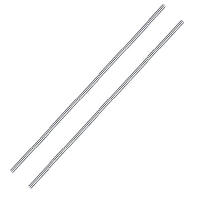2PCS 8mm x 450mm Steel Rod Linear Rod Motion Shaft for 3D Printer and DIY Craft Tool (450mm, 2)