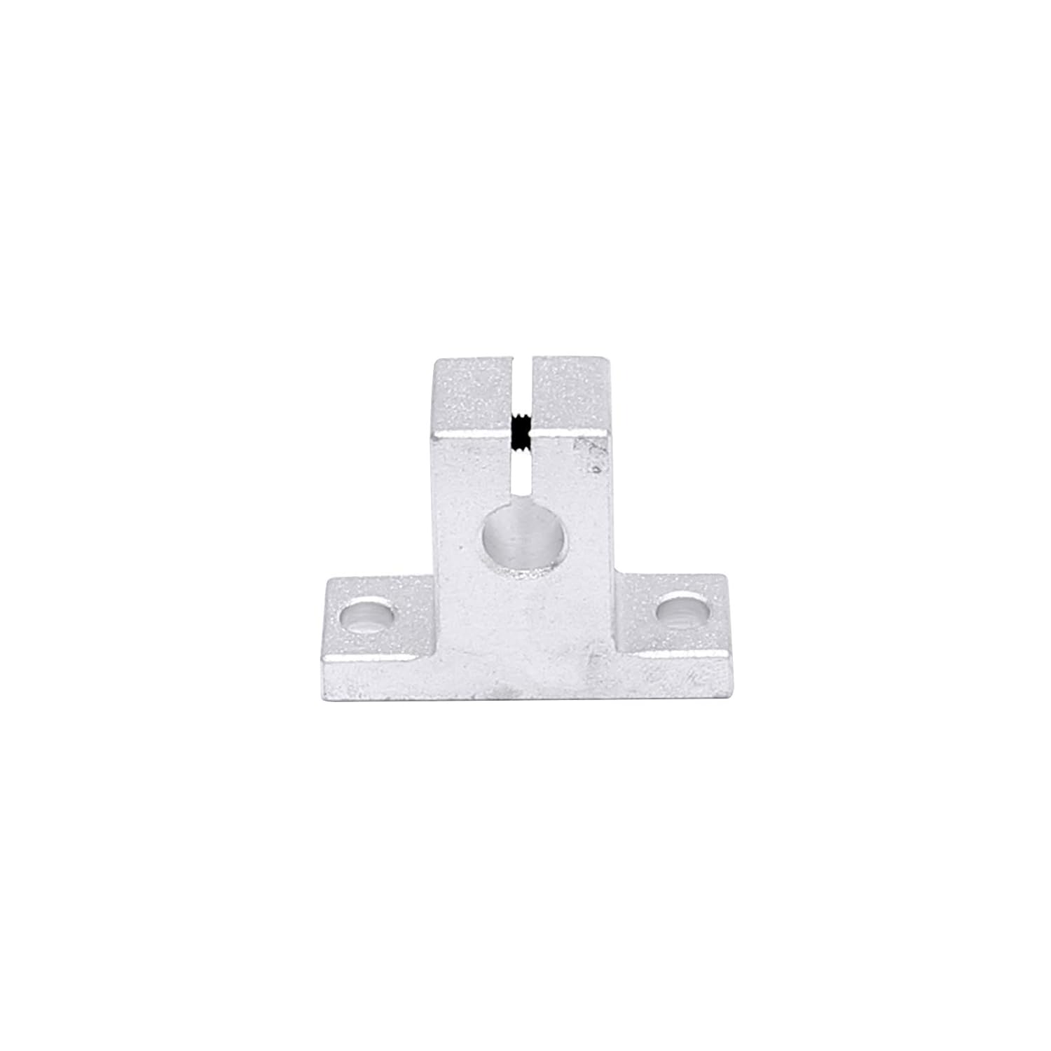 FKG SK8 Aluminum Linear Motion Rail Clamping Guide Support for 8mm Diameter Shaft, Set of 4 - Image 2