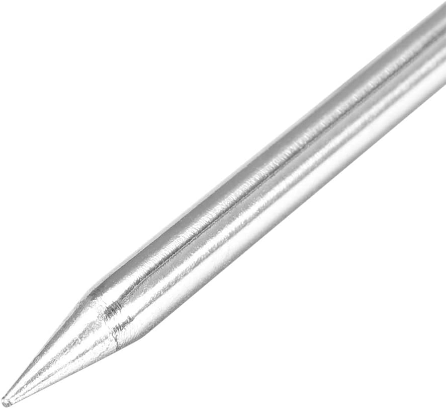 uxcell 3.4x67mm Lead-free Soldering Iron Tip Replacement Solder Conical Tip Welding Equipment for Soldering Silver 30W 2pcs - Image 4