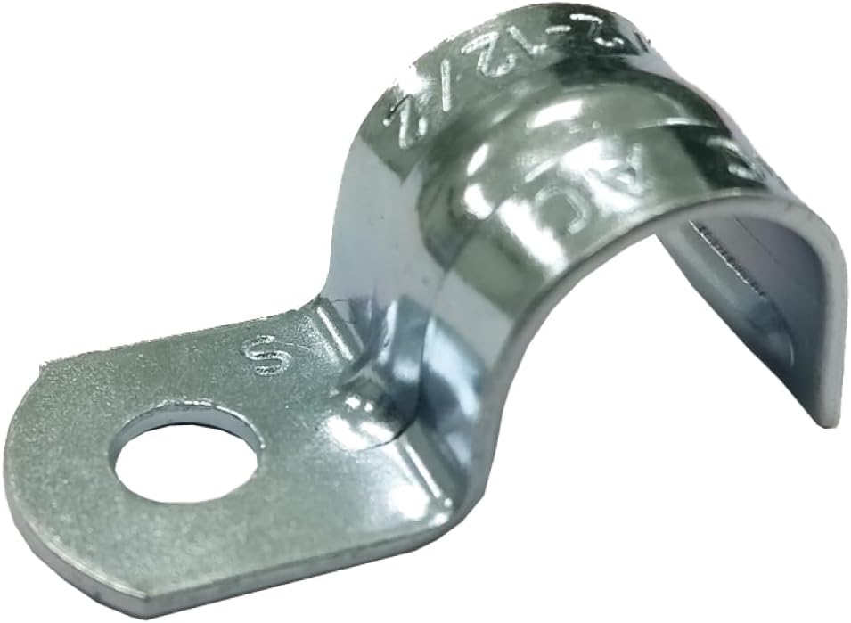 Sigma Engineered Solutions Sigma Electric ProConnex 44919 One-Hole BX Strap 3/8-Inch Conduit Fitting, 10-Pack, Silver, 10 - Image 4