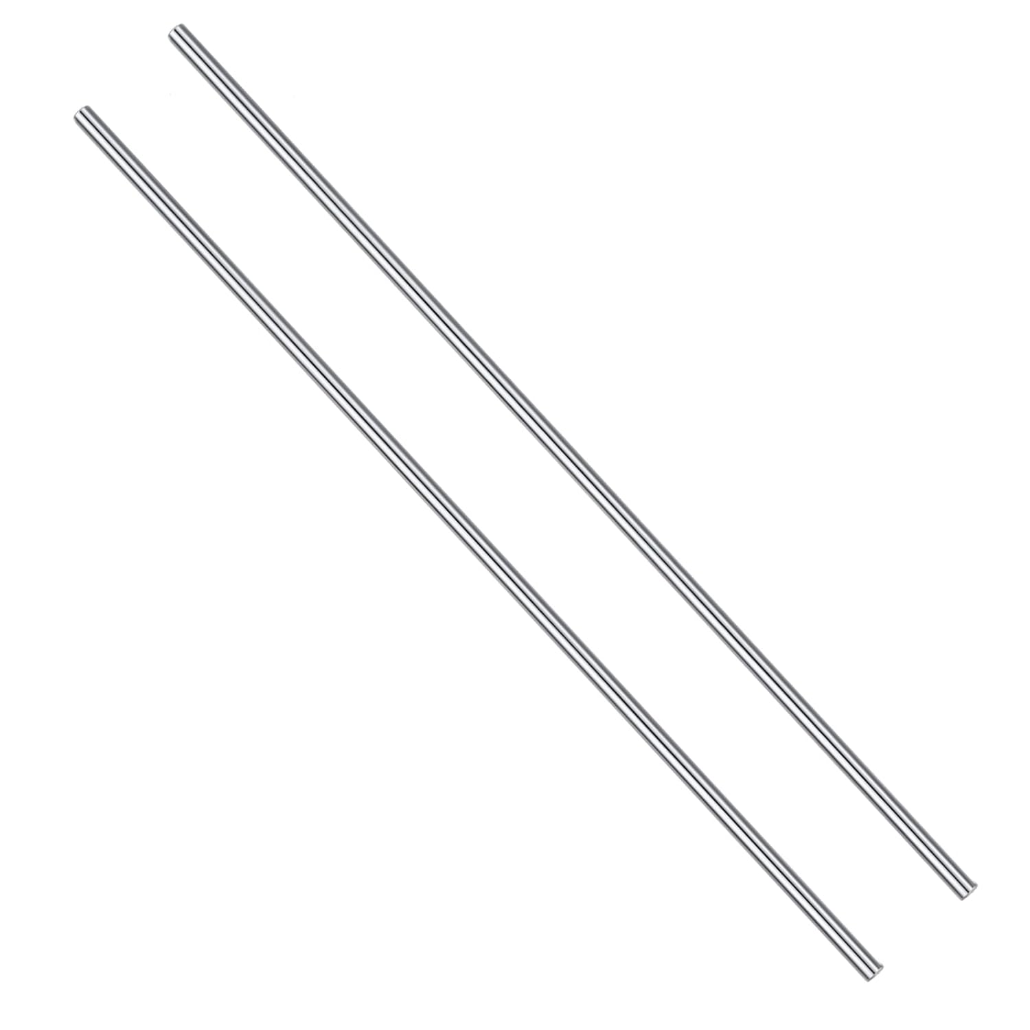 2PCS 8mm x 450mm Steel Rod Linear Rod Motion Shaft for 3D Printer and DIY Craft Tool (450mm, 2) - Image 4
