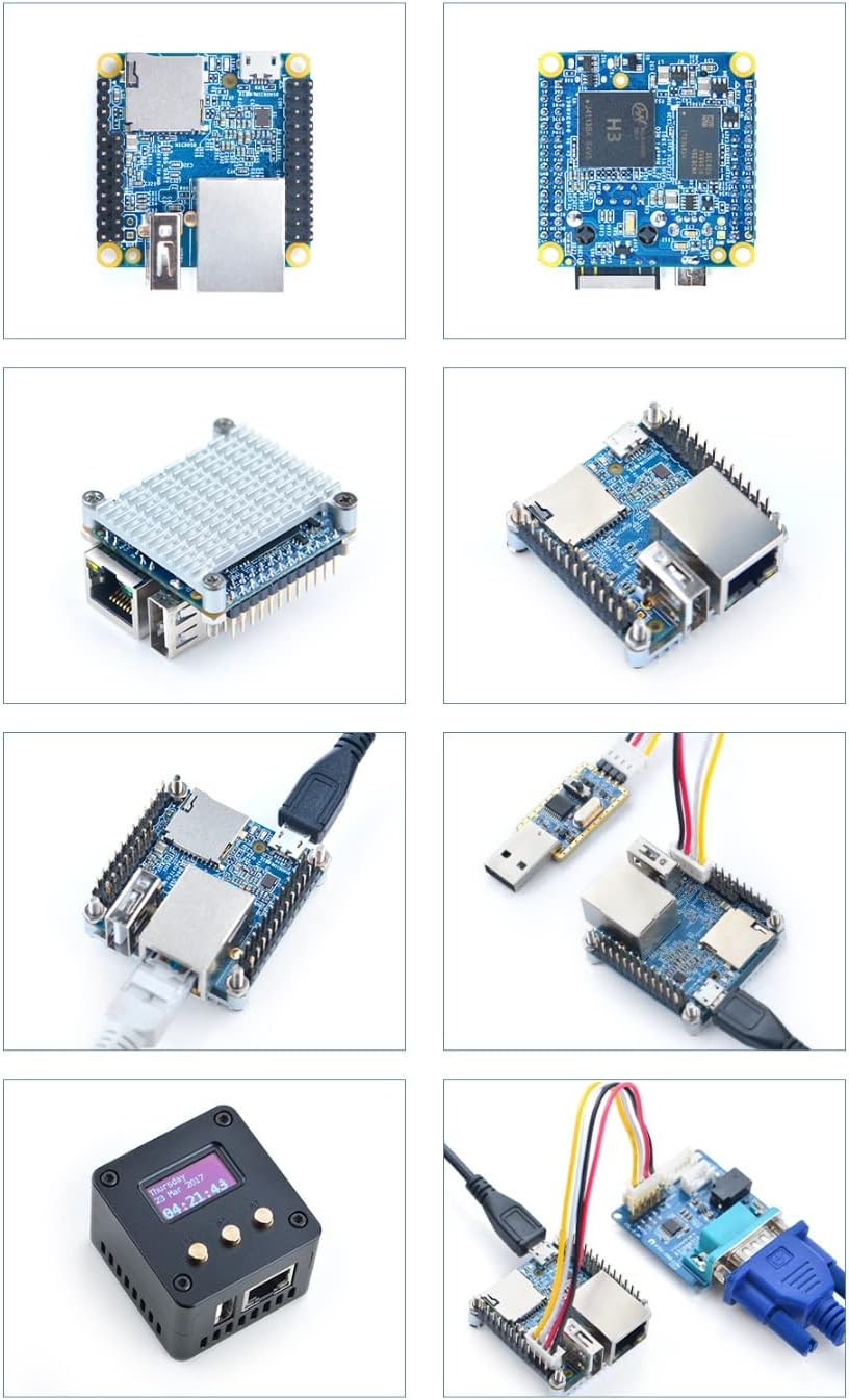 NanoPi NEO Allwinner H3 Open Source Single Board Computer Onboard Quad-core Cortex-A7 1.2GHz CPU DDR3 512MB RAM Support FriendlyWrt Armbian Ubuntu - Image 8