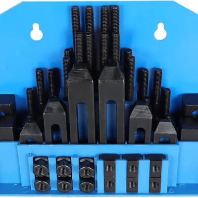 58PCS Machine Tool Fixture Clamping Kit Fit for Milling Machine