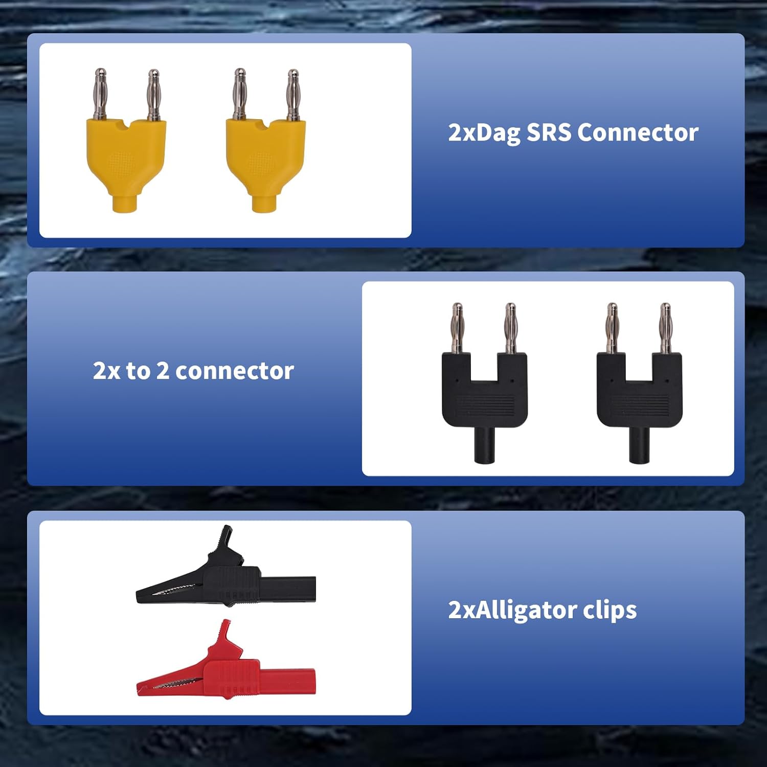 RESHY 110PCS Automotive Circuit Test Lead Kit, Multimeter Leads Kit,Multi Function Auto Diagnostic Tools with Power Back Probes Test Lead Set Wire Connectors Set - Image 7