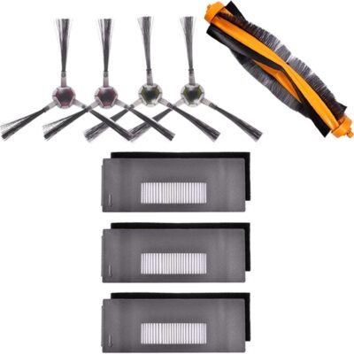 LICHIFIT Filter & Brush kit Replacement for ECOVACS DEEBOT 900 901 Robotic Vacuum Cleaner Accessories Parts