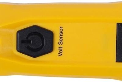 Sperry Instruments VD6508 Detector with Flashlight,cETLus Listed Lifetime, Warranty, 1, 5 Clams/Master Non-Contact Voltage Tester, Yellow