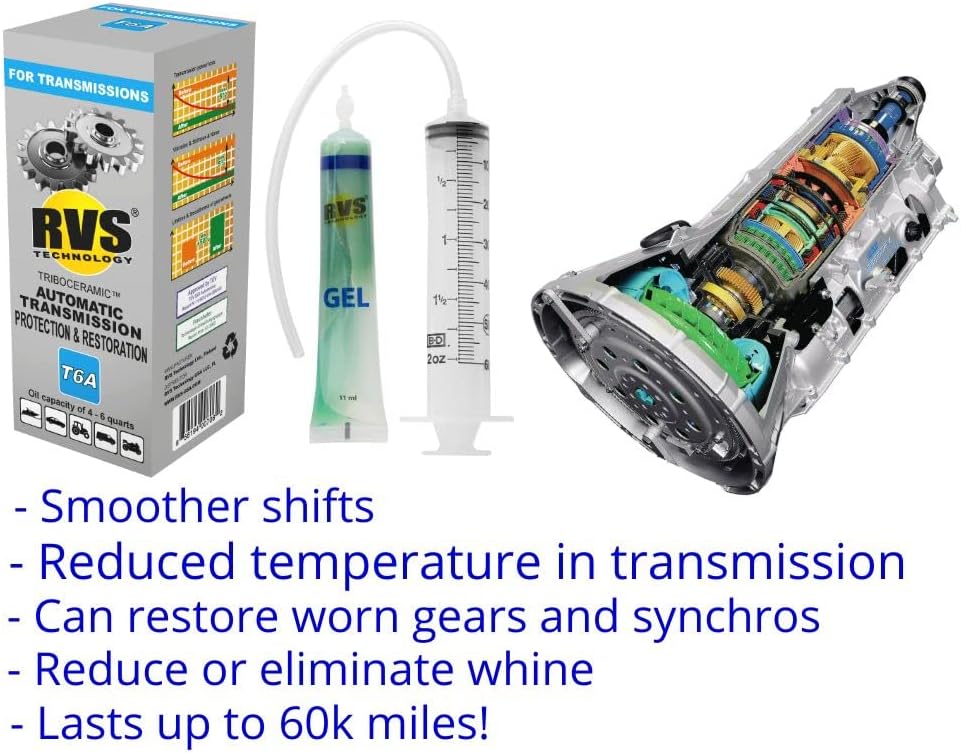 T6A Automatic Transmission Treatment. for transmissions with an Oil Capacity up to 6 qt. Safe for All Automatic/Dual Clutch transmissions, DSG, S-Tronic, PDK - Image 12
