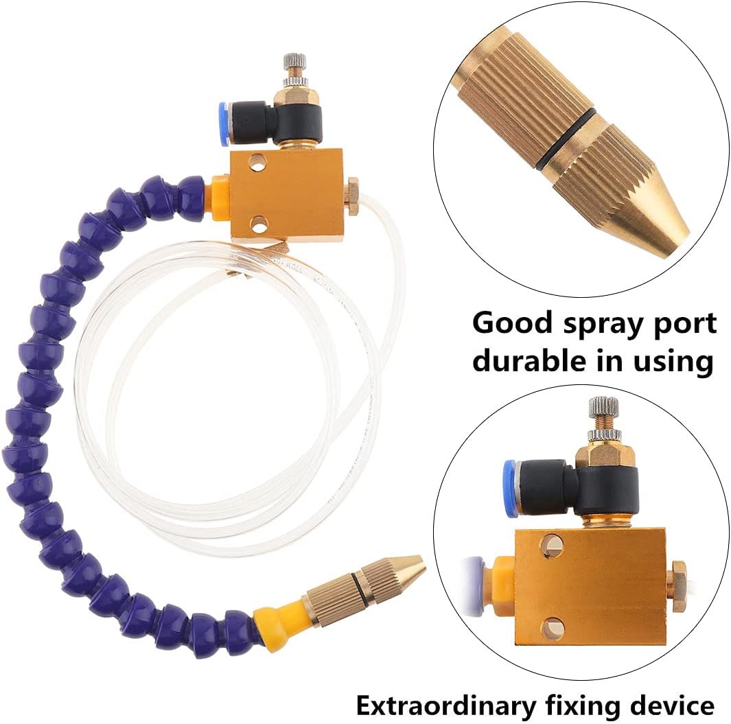 OriGlam Mist Coolant Mist Lubrication, Spray System Unit Used for CNC Lathe Milling Drill Machine - Image 3