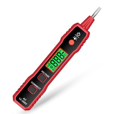 Voltage Tester, HABOTEST Non Contact Voltage Tester with LCD Display, Live/Null Wire Tester, Electrical Tester Buzzer Alarm and Flashlight, Wire Breakpoint Finder for Home,Car,Light