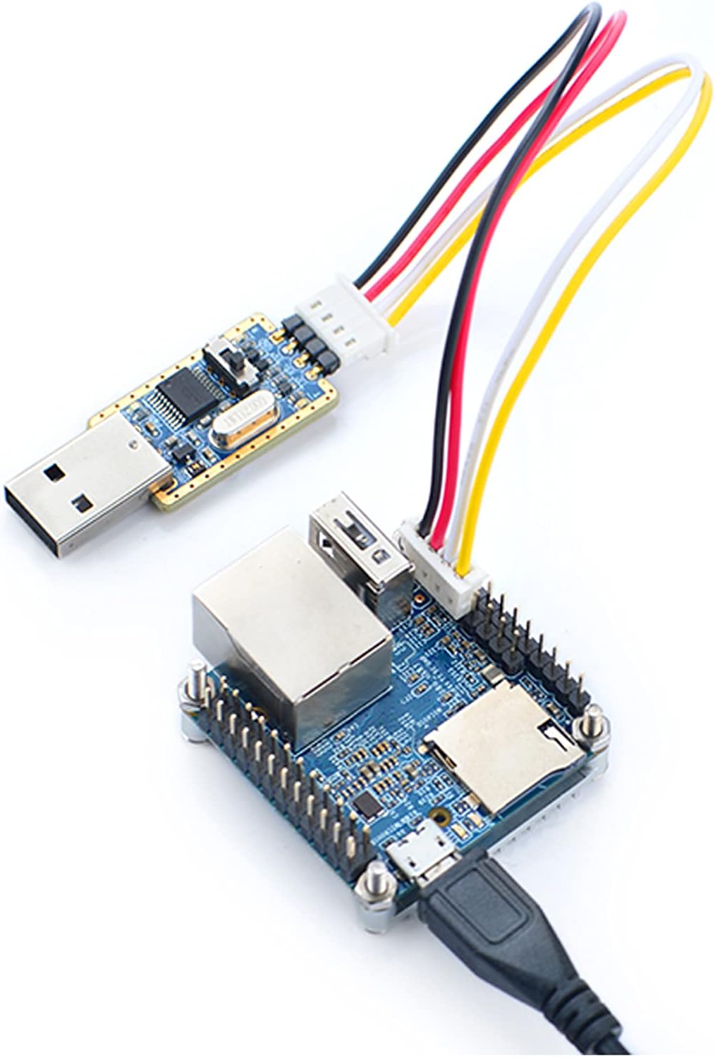 NanoPi NEO Allwinner H3 Open Source Single Board Computer Onboard Quad-core Cortex-A7 1.2GHz CPU DDR3 512MB RAM Support FriendlyWrt Armbian Ubuntu - Image 5