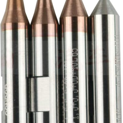 Milling Cutter Probe Accessories 1.0mm 1.5mm 2.0mm 2.5mm For Condor XC002 XP005-Dolphin XC009 Key Cutting Copy Machine Milling Cutter Tool Ceramic-for Wood Bits-nails Wheel Metal Manicure Milling Key