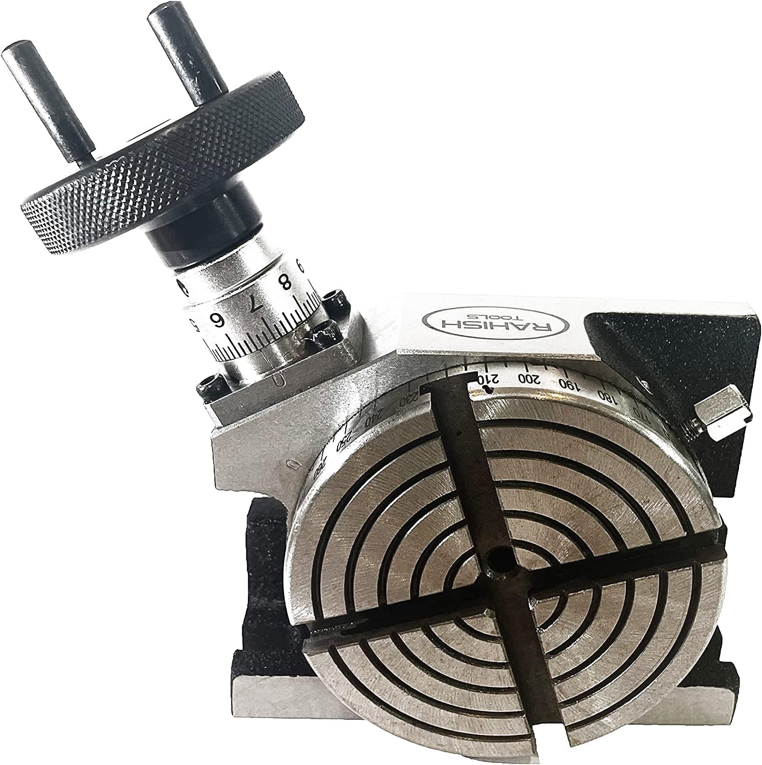 Rotary Table for Milling Machines 4" Inches (100mm) 4 Slots Horizontal and Vertical - Image 2