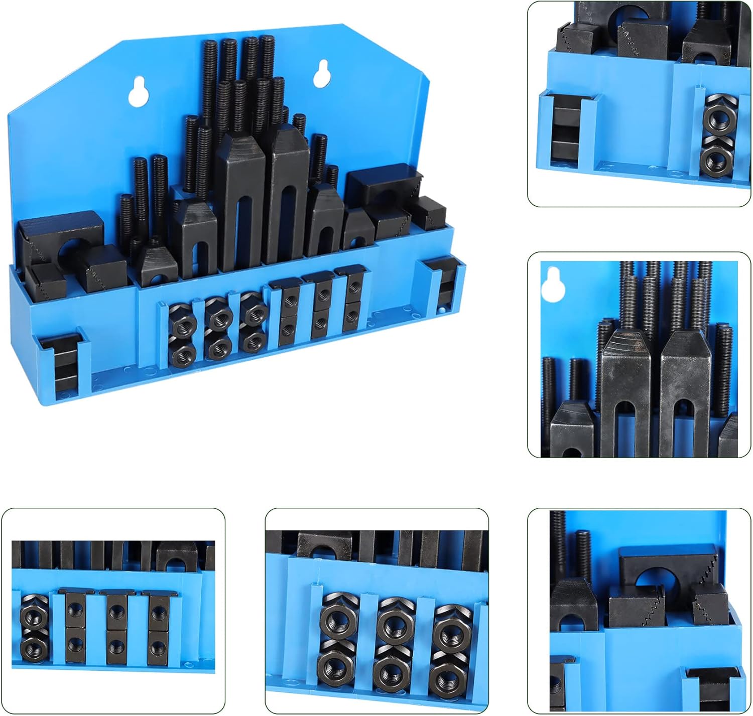 58PCS Machine Tool Fixture Clamping Kit Fit for Milling Machine - Image 3