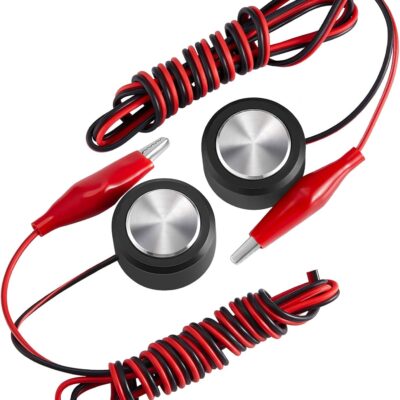 2 Pieces CNC Router Z-Axis Tool Setting Touch Plate CNC Touch Plate Probe Block Router Probe Milling Tool for Milling DIY Engraving Machine Probe