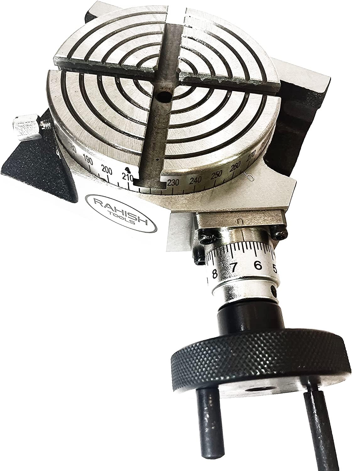 Rotary Table for Milling Machines 4" Inches (100mm) 4 Slots Horizontal and Vertical - Image 3