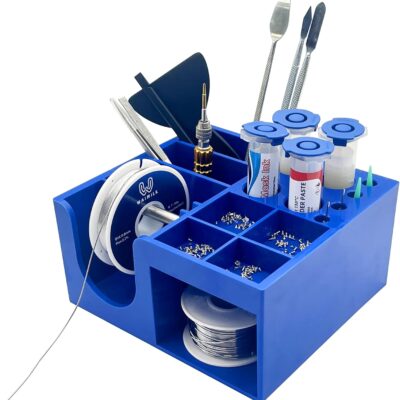 Soldering Storage Box Soldering Dispenser For Storage of Soldering Tools Small Parts Storage and Organization Electronic Components Storage