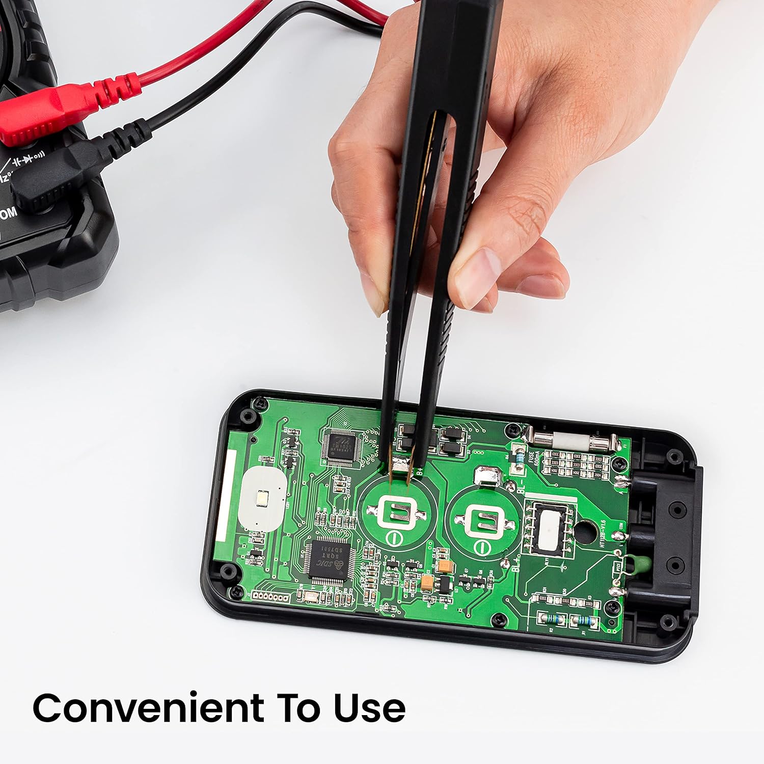 KAIWEETS Multimeter Test Lead Set for Electrical Testing, Soft Silicone Test Leads Kit for Fluke/AstroAI/INNOVA Multimeter Electronic Clamp Meter 11 PCS - Image 7