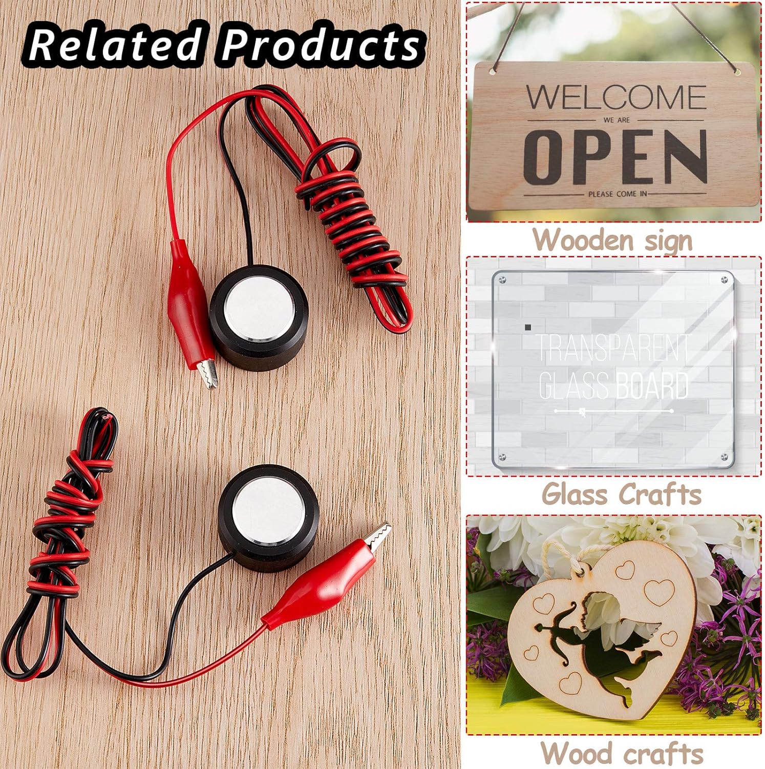 2 Pieces CNC Router Z-Axis Tool Setting Touch Plate CNC Touch Plate Probe Block Router Probe Milling Tool for Milling DIY Engraving Machine Probe - Image 5