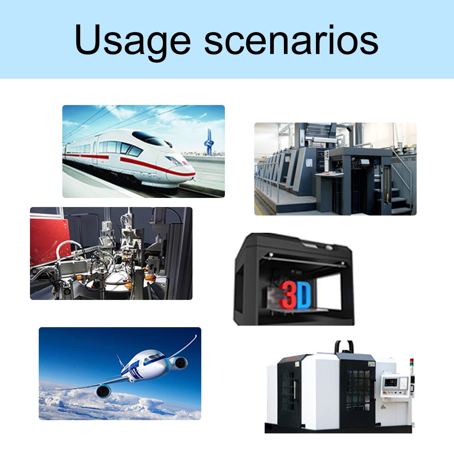 Aopin LM12UU Cylinder Linear Motion Ball Bearing, ID 12mm, OD 21mm Linear Ball Bearings Sae52100 Carbon Steel, 4 Rows of Steel Balls, Great for CNC, 3D Printer, Linear Rail Guide 4 PCS - Image 7